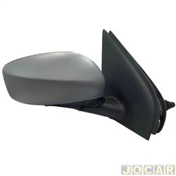 Retrovisor externo - SPJ - <b>Fiat Stilo Sporting 1.8 8V Flex de 2007 at 2007</b> - Stilo 2002 at 2007 - com controle - para pintar - lado do passageiro - cada (unidade) - EB133