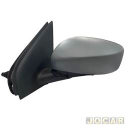 Retrovisor externo - SPJ - <b>Fiat Stilo Sporting 1.8 8V Flex de 2007 at 2007</b> - Stilo 2002 at 2007 - com controle - para pintar - lado do motorista - cada (unidade) - EB134