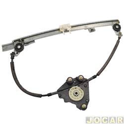 Mquina de vidro - <b>Fiat Brava ELX 1.6 mpi 16V de 1999 at 2002</b> - Brava 1999 at 2003 - Marea 1999 at 2007 - eltrica com motor Cebi - traseira - lado do passageiro - cada (unidade)