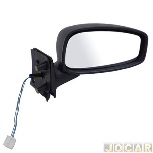 Retrovisor externo - Metagal - Idea 2005 até 2010 - elétrico - preto - lado do passageiro - cada (unidade) - RTNE94CE