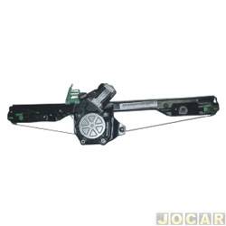Mquina de vidro - <b>Fiat Idea HLX 1.8 8V Flex de 2005 at 2010</b> - Idea 2005 at 2010 - eltrica com motor - traseira - lado do motorista - cada (unidade)