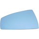Lente do retrovisor sem base - Flabeg (Refil) - Fiat Stilo 1.8 8V Dualogic Flex de 2008 at 2011 - Stilo 2008 at 2011 - azul - lado do motorista - cada (unidade) - 1545