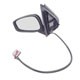 Retrovisor externo - alternativo - Retrovex - Fiat Stilo 1.8 8V Flex de 2005 at 2007 - Stilo 2002 at 2007 - eltrico - preto - lado do motorista - cada (unidade) - RX475