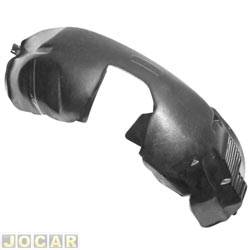 Para-barro do para-lama dianteiro - importado - <b>Fiat Stilo Sporting 1.8 8V Dualogic Flex de 2008 at 2011</b> - Stilo 2002 at 2011 - preto - lado do motorista - cada (unidade) - 31791