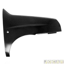 Para-lama dianteiro - importado - <b>Fiat Dobl HLX 1.8 8V Flex de 2006 at 2009</b> - Dobl 2001 at 2009 - com furo para pisca - para pintar - lado do passageiro - cada (unidade) - 402869