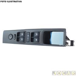 Interruptor do vidro - alternativo - <b>Fiat Idea Adventure Locker 1.8 8V Flex de 2008 at 2010</b> - Idea 2005 at 2010 - conjunto - cada (unidade)