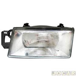 Farol principal - Depo - <b>Fiat Tempra Stile 2.0 mpi Turbo 4P de 1993 at 1996</b> - Tempra 1992 at 1995 - regulagem superior - lado do motorista - cada (unidade) - 17395