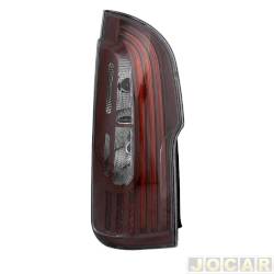 Lanterna traseira principal - importado - <b>Fiat Idea Adventure Locker Dualogic 1.8 16V Flex de 2010 at 2012</b> - Idea 2011 at 2016 - com LED - fum - lado do motorista - cada (unidade) - 403315