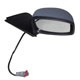 Retrovisor externo - importado - Fiat Stilo 1.8 8V Flex de 2005 at 2007 - Stilo 2002 at 2007 - eltrico - para pintar - lado do passageiro - cada (unidade) - WM149EHP-5DR