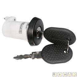 Cilindro da chave da porta - <b>Fiat Ducato Van Combinato 2.8 Turbo de 1998 at 2005</b> - Ducato 1998 at 2005 - dianteira - lado do passageiro - cada (unidade)