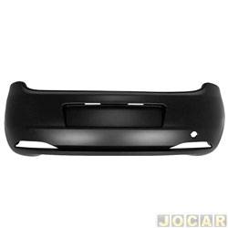 Para-choque traseiro - alternativo - <b>Fiat Punto Essence 1.8 16V Dualogic Flex 4P de 2010 at 2012</b> - Punto 2008 at 2012 - liso - para pintar - cada (unidade)