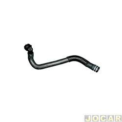 Mangueira do radiador - Jahu - <b>Fiat Stilo Sporting 1.8 8V Dualogic Flex de 2008 at 2011</b> - Stilo 1.8 8V 2002 at 2011 - sada d'agua - qualidade original - inferior - cada (unidade) - 19959-2