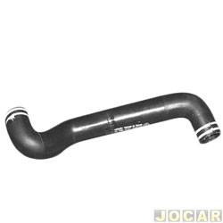 Mangueira do radiador - Jahu - <b>Fiat Marea Weekend HLX 2.4 mpi 20V de 2005 at 2007</b> - Marea 2.4 2000 at 2007 - qualidade original - inferior - cada (unidade) - 65010-9