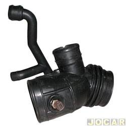 Mangueira do filtro de ar - Jahu - <b>Fiat Marea Sedan ELX 2.0 mpi 20V 142CV de 1998 at 2000</b> - Marea 2.0 1998 at 2007 - com sensor - cada (unidade) - 21319-9