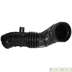 Mangueira do filtro de ar - Jahu - <b>Fiat Tempra HLX 16V 2.0 mpi 4P de 1996 at 1998</b> - Tempra 16v 1993 at 1999 - qualidade original - cada (unidade) - 60804-3