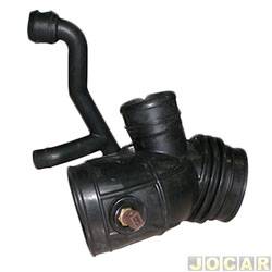 Mangueira do filtro de ar - Jahu - <b>Fiat Marea Sedan ELX 2.0 mpi 20V 142CV de 1998 at 2000</b> - Marea 2.0 1998 at 2007 - sem sensor - qualidade original - cada (unidade) - 65154-0