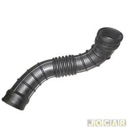 Mangueira do filtro de ar - Jahu - <b>Fiat Dobl HLX 1.8 8V Flex de 2006 at 2009</b> - Dobl 1.8 2001 at 2011 - qualidade original - cada (unidade) - 21518-6
