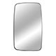Lente do retrovisor com base - importado - Fiat Ducato Van Combinato 2.8 Turbo de 1998 at 2002 - Ducato 1995 at 2002 - lado do motorista - cada (unidade) - 24111