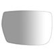 Lente do retrovisor com base - importado - Iveco Daily Chassi 55C17 de 2012 at 2014 - Iveco Daily 2008 at 2014 - trmico inferior - lado do motorista - cada (unidade) - 24185