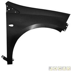 Para-lama dianteiro - importado - <b>Fiat Bravo Essence 1.8 16V Dualogic Plus Flex 4P de 2012 at 2016</b> - Bravo 2010 at 2016 - para pintar - lado do passageiro - cada (unidade) - 26212