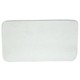 Lente do retrovisor sem base - Flabeg (Refil) - Fiat Uno Turbo 1.4 mpi 2P de 1994 at 1996 - Uno 1989 at 2004 - largo - prata - lado do motorista - cada (unidade) - 1113