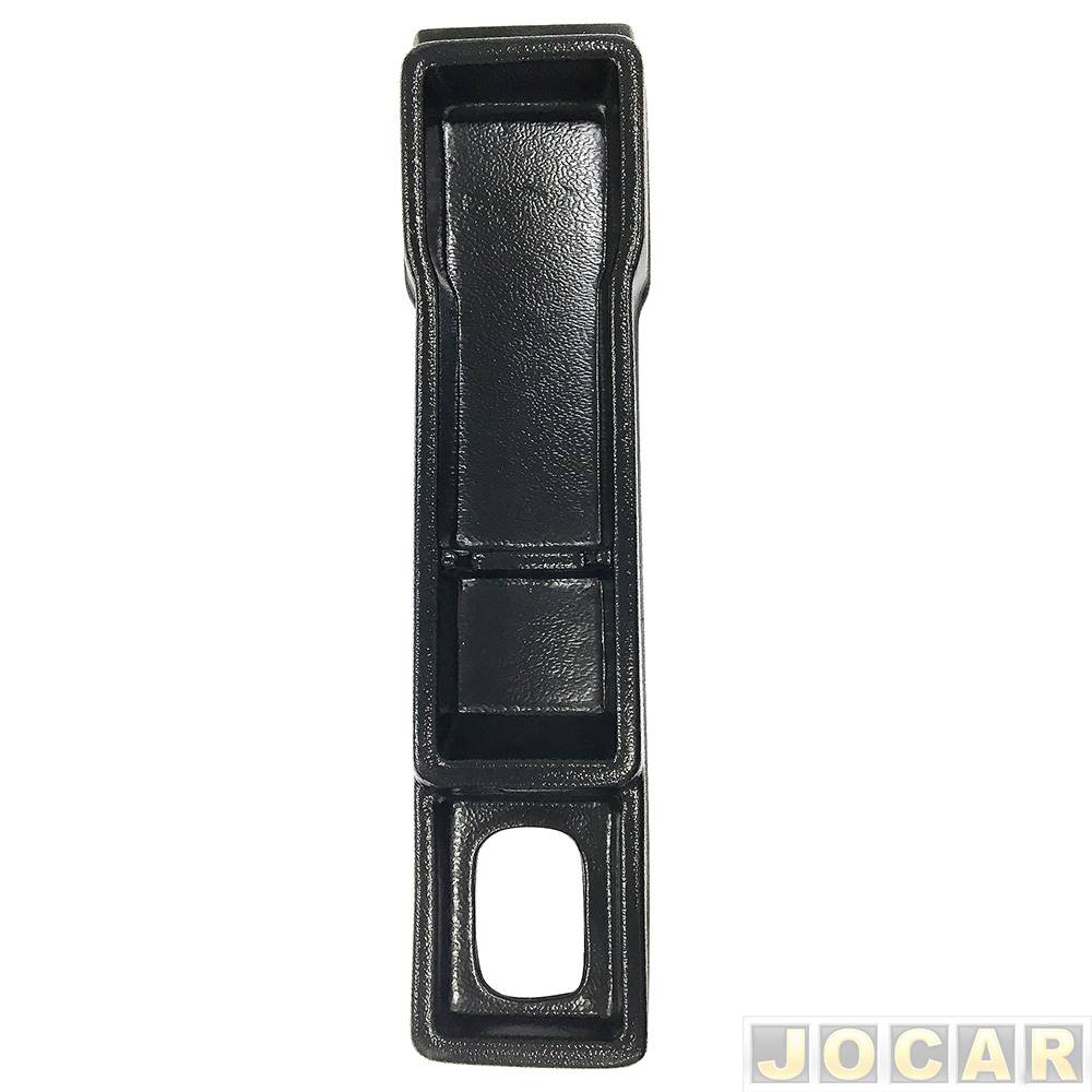 Console - alternativo - Henrisan - Uno/Fiorino/Prêmio/Elba 1984 até 1994 - moldado em plástico - preto - cada (unidade) - 40534