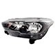 Farol principal - TYC - Fiat Cronos Drive 1.3 8V GSR Firefly Flex 4P de 2018 at 2022 - Argo 2016 at 2022 - Cronos 2018 at 2022 - regulagem manual com led - lado do motorista - cada (unidade) - 28971