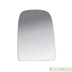 Lente do retrovisor com base - importado - Iveco Daily 2020 em diante - sem aquecedor - superior - lado do passageiro - cada (unidade) - 29902