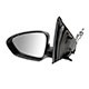 Retrovisor externo - importado - Fiat Cronos Drive 1.3 8V GSR Firefly Flex 4P de 2018 em diante - Argo 2017 em diante - Cronos 2018 em diante - com conrtrole manual - lado do motorista - cada (unidade) - 30401