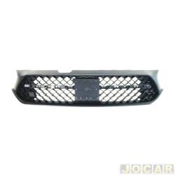 Grade dianteira - <b>Fiat Cronos Precision 1.8 16V cmbio manual Flex 4P de 2021 at 2022</b> - Cronos 2021 at 2022 - (logo de letras) - preta - cada (unidade)