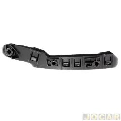 Suporte da ponta lateral do para-choque - importado - <b>Fiat Pulse Drive 1.3 CVT flex 4p de 2022 em diante</b> - Pulse 2022 em diante - dianteiro - lado do passageiro - cada (unidade) - 33118