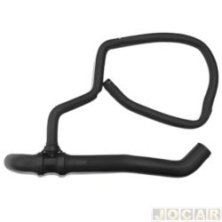 Mangueira do radiador - Jahu - <b>Fiat Dobl Essence 1.8 16V Flex de 2011 at 2021</b> - Doblo 1.8 2010 at 2018 - motor Etorq - inferior - cada (unidade) - 37506-4