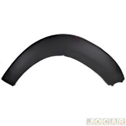 Moldura do para-lama - importado - <b>Fiat Ducato Multi Maxmulti Extra Longo 2.3 de 2018 em diante</b> - Ducato 2019 em diante - parte dianteira - preto - traseira - lado do motorista - cada (unidade) - 32311