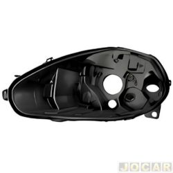 Carcaa do farol - importado - <b>Fiat Punto Essence 1.6 16V Dualogic Plus Flex 4P de 2012 at 2017</b> - Punto 2013 at 2017 - lado do motorista - cada (unidade) - 32835