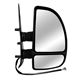 Retrovisor externo - SMR - Fiat Ducato Van Combinato 2.8 JTD de 2005 at 2009 - Ducato 2003 at 2017 - eltrico trmico haste curta lente bipartida - lado do passageiro - cada (unidade) - MA5014