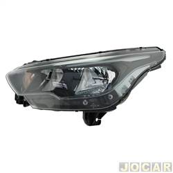 Farol principal - Magneti Marelli - Argo/Cronos 2023 em diante - H7/H7/PY21W com LED - com corretor de carga - lado do motorista - cada (unidade) - IMM0322294
