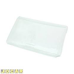 Lente do farol principal - alternativo - <b>Fiat Tempra Turbo 2.0 mpi 2P de 1994 at 1996</b> - Tempra 1992 at 1995 - lado do motorista - cada (unidade)