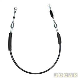 Cabo de comando do cmbio - Fnia - <b>Fiat Stilo Sporting 1.8 8V Flex de 2007 at 2011</b> - Stilo 1.8 2002 at 2011 - para engate - 1195mm - cada (unidade) - 81-198