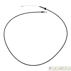 Cabo de abertura do cap - Fnia - <b>Fiat Cronos Drive 1.3 8V GSR Firefly Flex 4P de 2018 em diante</b> - Argo/Cronos 1.3/1.8 2016 em diante - 1800mm - cada (unidade) - 81-311