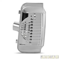 Lanterna do pisca do retrovisor externo - Mirror - <b>Fiat Ducato Multi Maxmulti Extra Longo 2.3 de 2018 em diante</b> - Jumper/Boxer/Ducato 2018 em diante - modelo reto - lado do motorista - cada (unidade) - 31575
