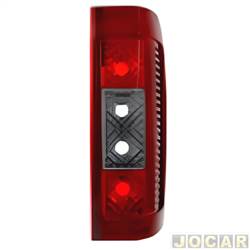 Lanterna traseira principal - importado - <b>Fiat Ducato Van Combinato 2.8 JTD de 2005 at 2009</b> - Ducato 2002 at 2018 - fum - lado do passageiro - cada (unidade) - 26206.