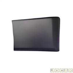 Friso lateral - importado - Iveco Daily 2008 at 2020 - acabamento - preto - lado do passageiro - cada (unidade) - 32684