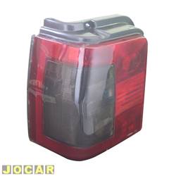 Lanterna traseira principal - HT Lanternas - <b>Fiat Tipo 2.0 mpi 16V 2P - importado de 1994 at 1996</b> - Tipo 1993 at 1997 - fum - lado do motorista - cada (unidade) - 93501