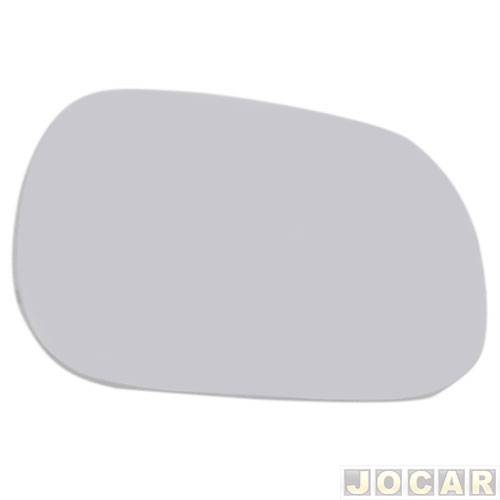 Lente do retrovisor com base - Metagal - Fiorino 2013 em diante - Partner Rapid 2022 em diante - lado do passageiro - cada (unidade) - RTXM14