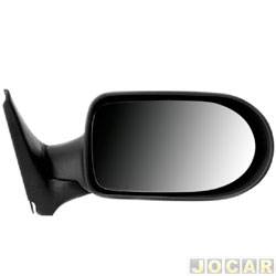Retrovisor externo - alternativo - Retrovex - Uno 2011 em diante economy - 4 portas - sem controle - preto - lado do passageiro - cada (unidade) - RX 4506