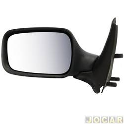 Retrovisor externo - alternativo - Retrovex - Uno fire 2001 at 2004 - 2 portas - fixo sem controle - lado do motorista - cada (unidade) - 411333