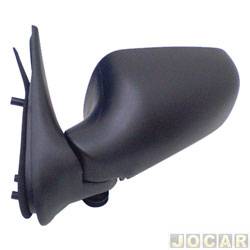 Retrovisor externo - alternativo - Retrovex - Uno mille fire 2001 at 2004 - 4 portas - fixo (sem controle) - preto - lado do motorista - cada (unidade) - 411337