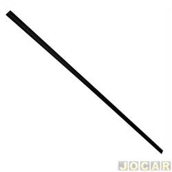 Friso do teto - alternativo - <b>Fiat Uno Attractive 1.4 8V EVO Flex 2P de 2010 at 2013</b> - Uno 2011 em diante - fixado com fita adesiva - preto - lado do motorista - cada (unidade)