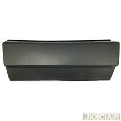 Para-choque traseiro - importado - <b>Fiat Fiorino Furgo 1.5 mpi de 1997 at 2004</b> - Fiorino furgo 1988 at 2009 - com furo para lanterna de placa - lado do motorista - cada (unidade) - 25353