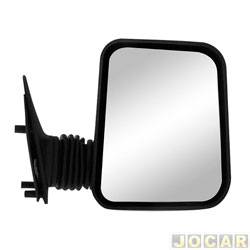 Retrovisor externo - alternativo - Retrovex - Fiorino 1997 at 2011 - fixo - sem controle - preto - lado do passageiro - cada (unidade) - RX4404